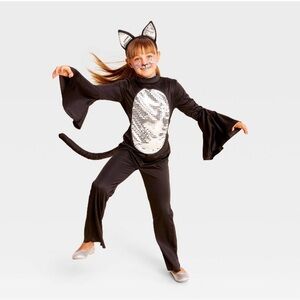 NWT Hyde & EEK! Disco Cat Kids Costume- Size L (10/12)